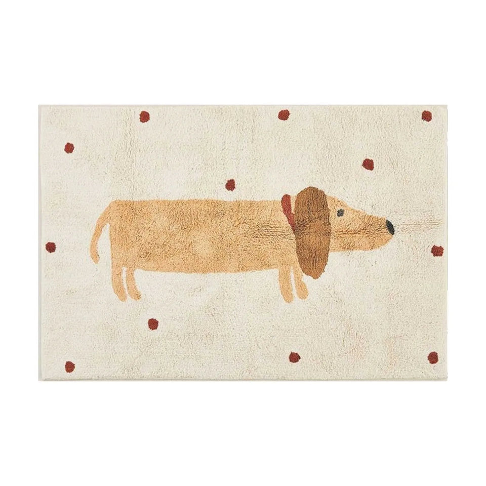 Little Haven™ - Zacht & Comfortabel - Tapijt Met Teckelprint