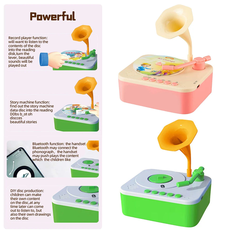 Sound Spinner™ – Verhalen & Liedjes – Speelgoed Grammofoon