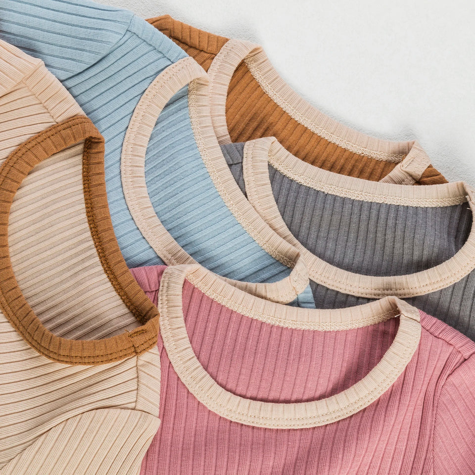 Mini Fashion™ - Leuke Kleurencombinaties - Baby Romper