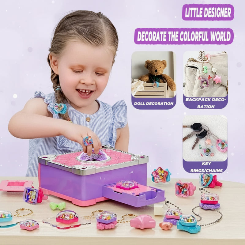CharmLab – Speels & Creatief – DIY 3D-stickers & sieraden knutselset