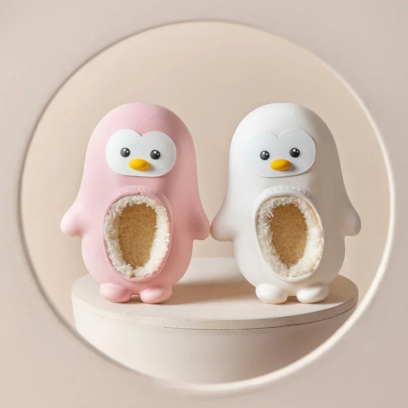 Mini Fashion™ - Warm & Leuk - Kinder Pinguïn Pantoffels