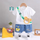 Mini Fashion™ - Dierenprint - Katoenen Kledingset
