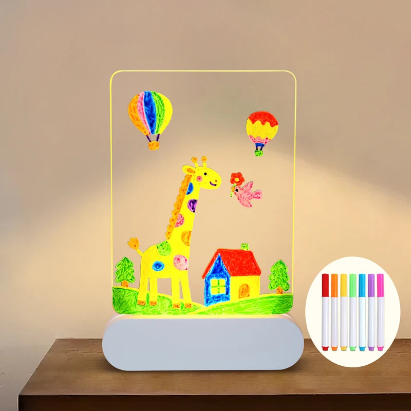 DrawingLight - Verlichte Fantasieën - Tekenbord met LED