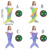 Mini Fashion™ - Glow in the Dark - Zeemeermin Slaapzak