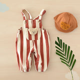 Striped Overall Romper – Zacht & Comfort – Kinder Jumpsuit