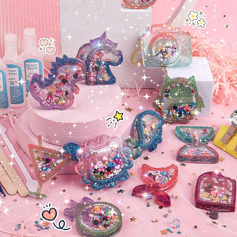 DIY Crystal Keychain Kit – Creatief & Speels – Sleutelhanger Knutselset