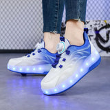 Light-Up Skate Shoes – LED & Comfortabel – Lichtgevende Rolsneakers