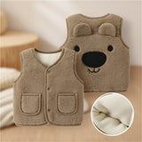 Baby Bear Fleece Vest – Warm & Zacht – Kinder Beer Vest