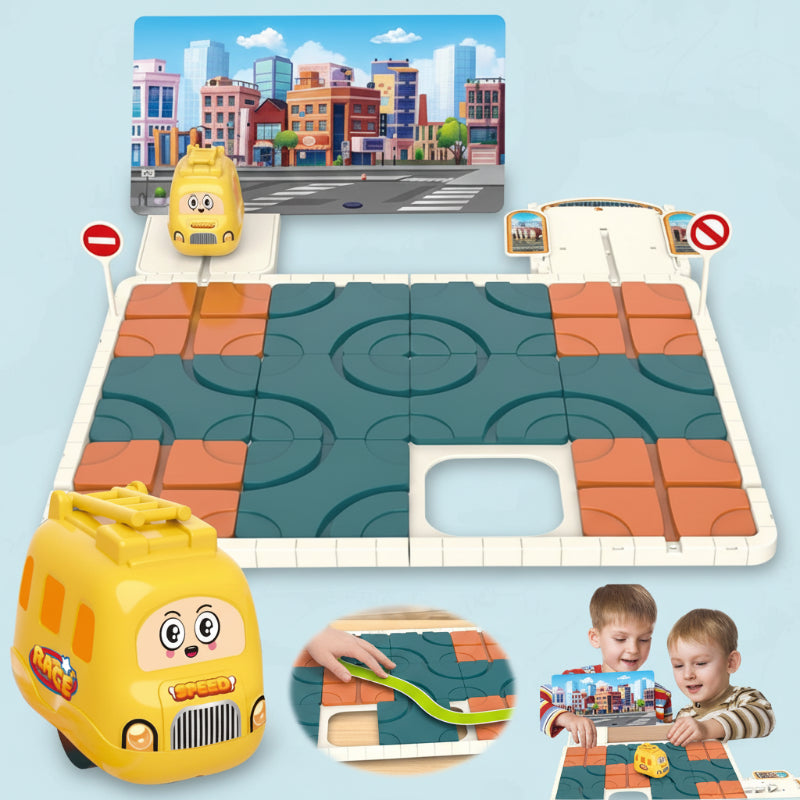 ThinkFun – Logisch Denken & Concentratie - Trein Puzzelspel