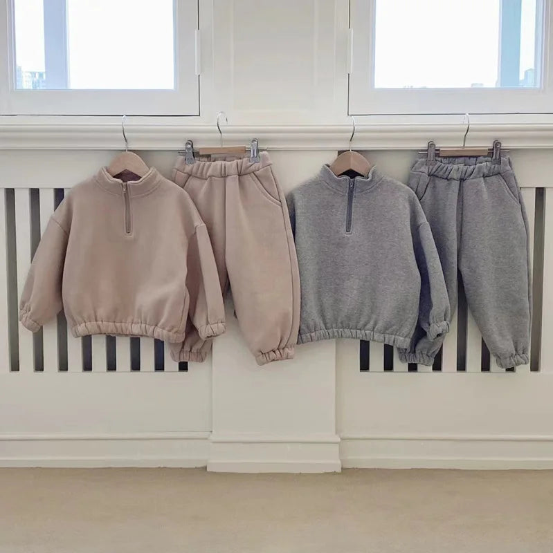 Mini Fashion™ - Zipper Fleece Trainingspak