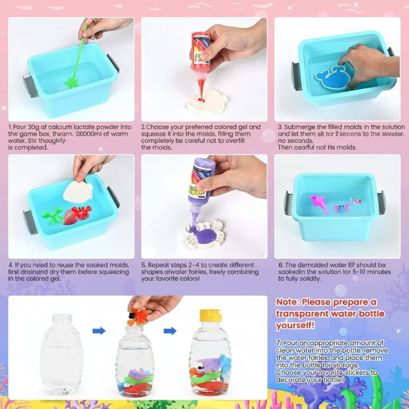 Magic Gel Water Beads – Creatief & Sensorisch – Water Vormen Speelset