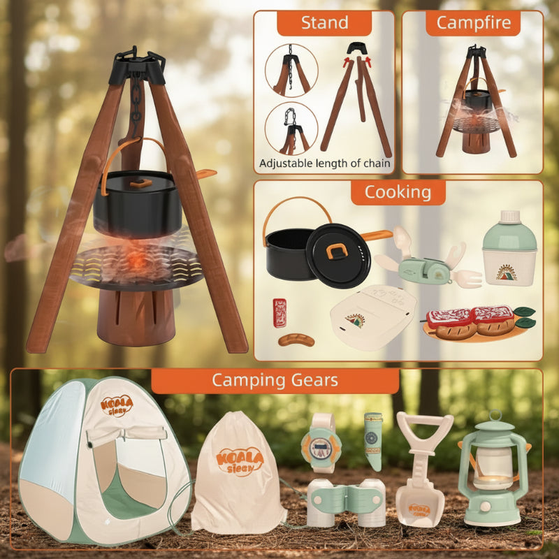 Kids Camping Adventure – Avontuurlijk & Interactief – Kampeer Set
