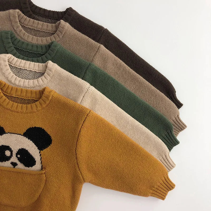 Mini Fashion™ - Leuke Print met Buidel - Dieren Trui