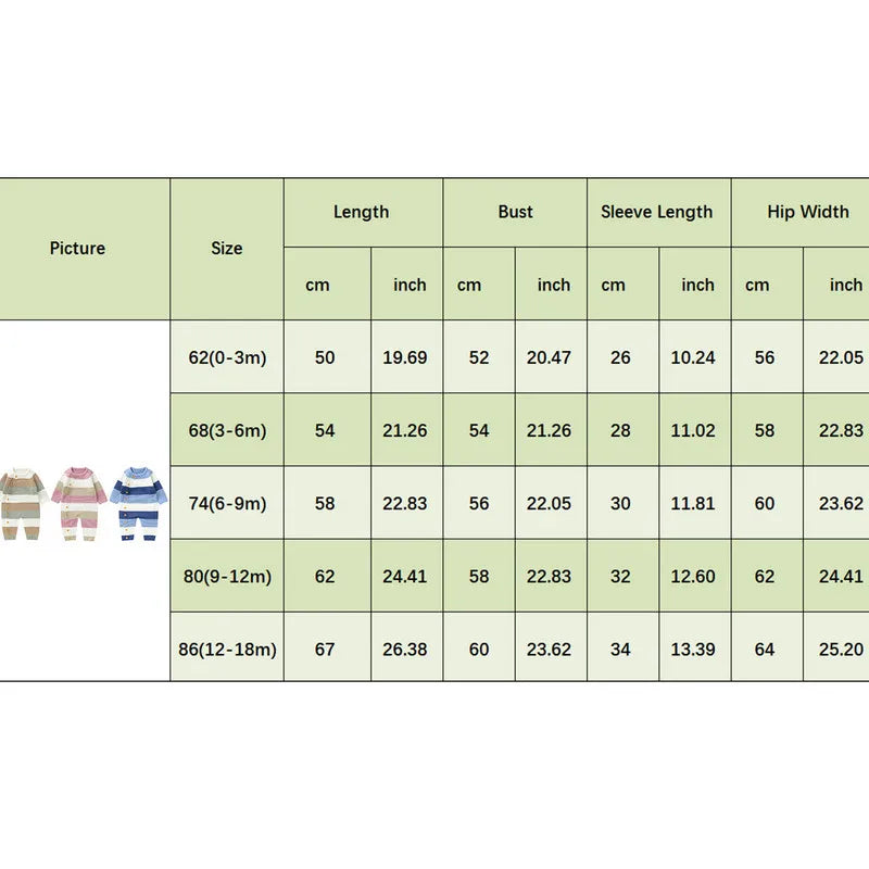 Mini Fashion™ - Warm & Comfortabel - Gebreide Romper