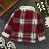 Mini Fashion™ - Warm & Stijlvol - Kinder Jas Geruit