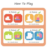 Colorful Tangram Puzzle™ - Creativiteit & Leerzaam - Tangram Puzzel