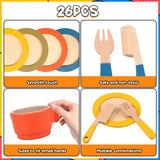Woods™ - Creatief & Leerzaam - Houten Keuken Speelset Kind