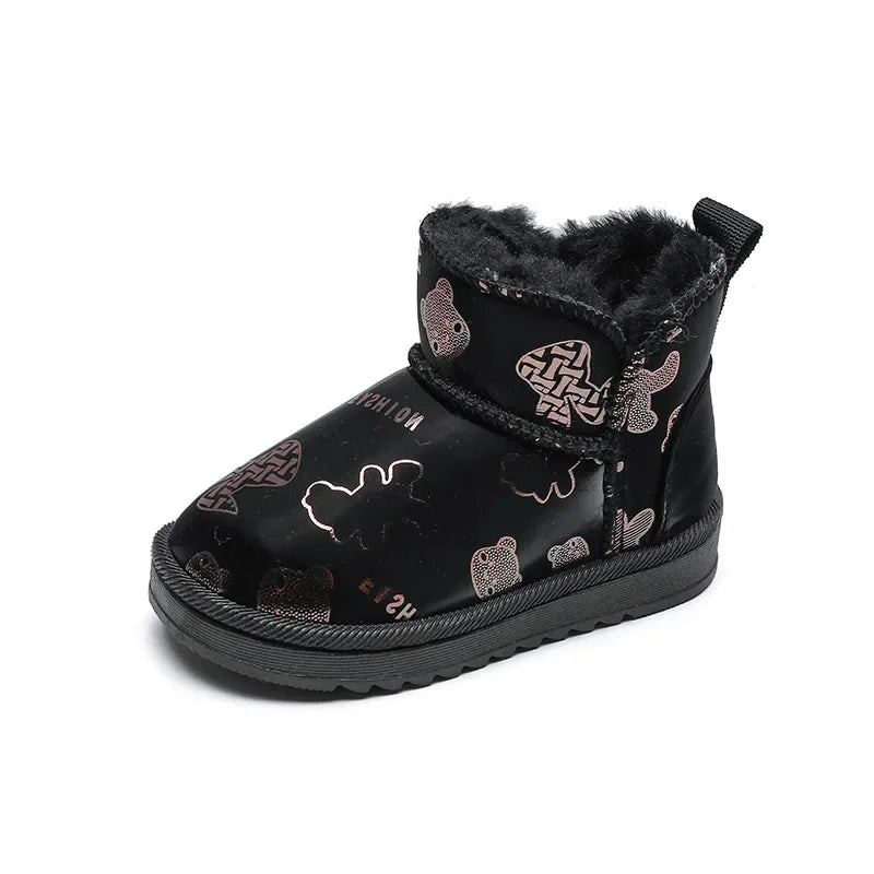 Mini Fashion™ - Waterdicht Ontwerp - Kinder Snowboots Fashion Print