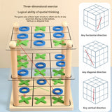 LogicTower – Educatief & Slim – Boter-Kaas-en-Eieren 3D