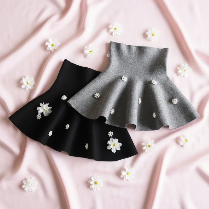 Girls Knitted Skirt – Comfort & Stijl – Kinder Rok