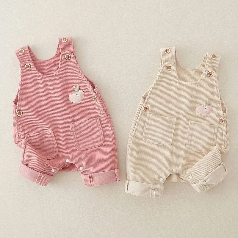 Mini Fashion™ - Stijlvol & Trendy - Rib Tuinbroek