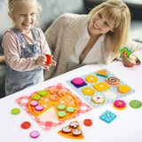 Woods™ - Stimuleer Creativiteit & Motoriek - Kinder Pizza & Koekje Set