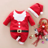 Mini Fashion™ - Zacht Materiaal - Baby Kerstkostuum