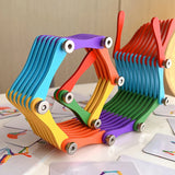 Folding Brain Toy™ – Denk & Speel – Houten Vouwpuzzel
