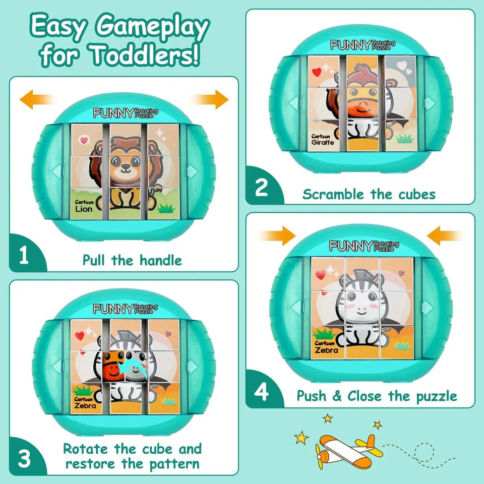 Twisty Puzzle™ - Eindeloos Puzzelplezier - Draaipuzzel