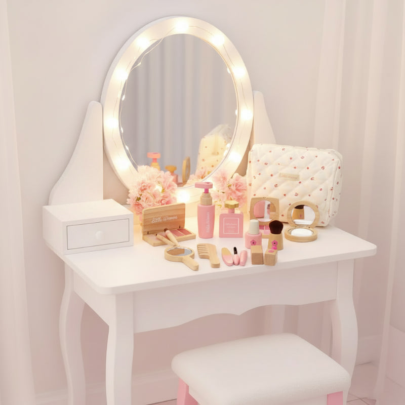 Wooden Makeup Play Set – Creatief & Rollenspel – Houten Make-up Set