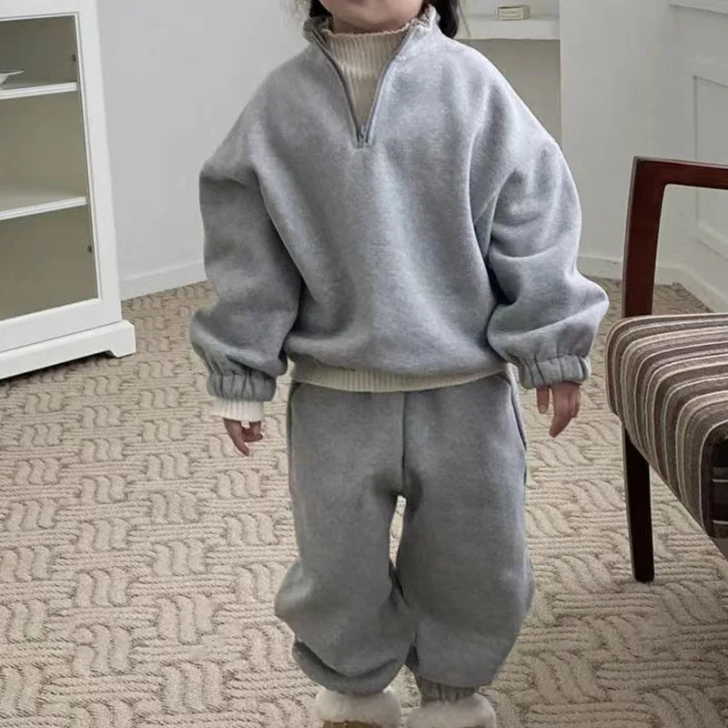 Mini Fashion™ - Zipper Fleece Trainingspak