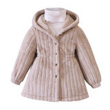 Mini Fashion™ - Zachte Fleece Binnenvoering voor Meisjes - Winterjas
