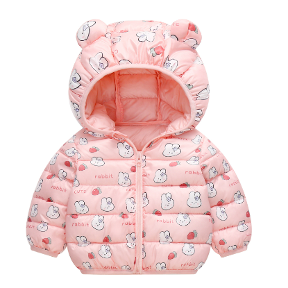 Mini Fashion™ - Polyester winterjas met Capuchon