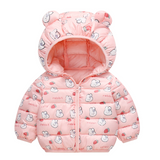 Mini Fashion™ - Polyester winterjas met Capuchon
