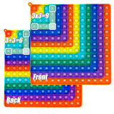 Multicolor Fidget Board™ - Verbeter rekenvaardigheid - Reken Fidget Bord