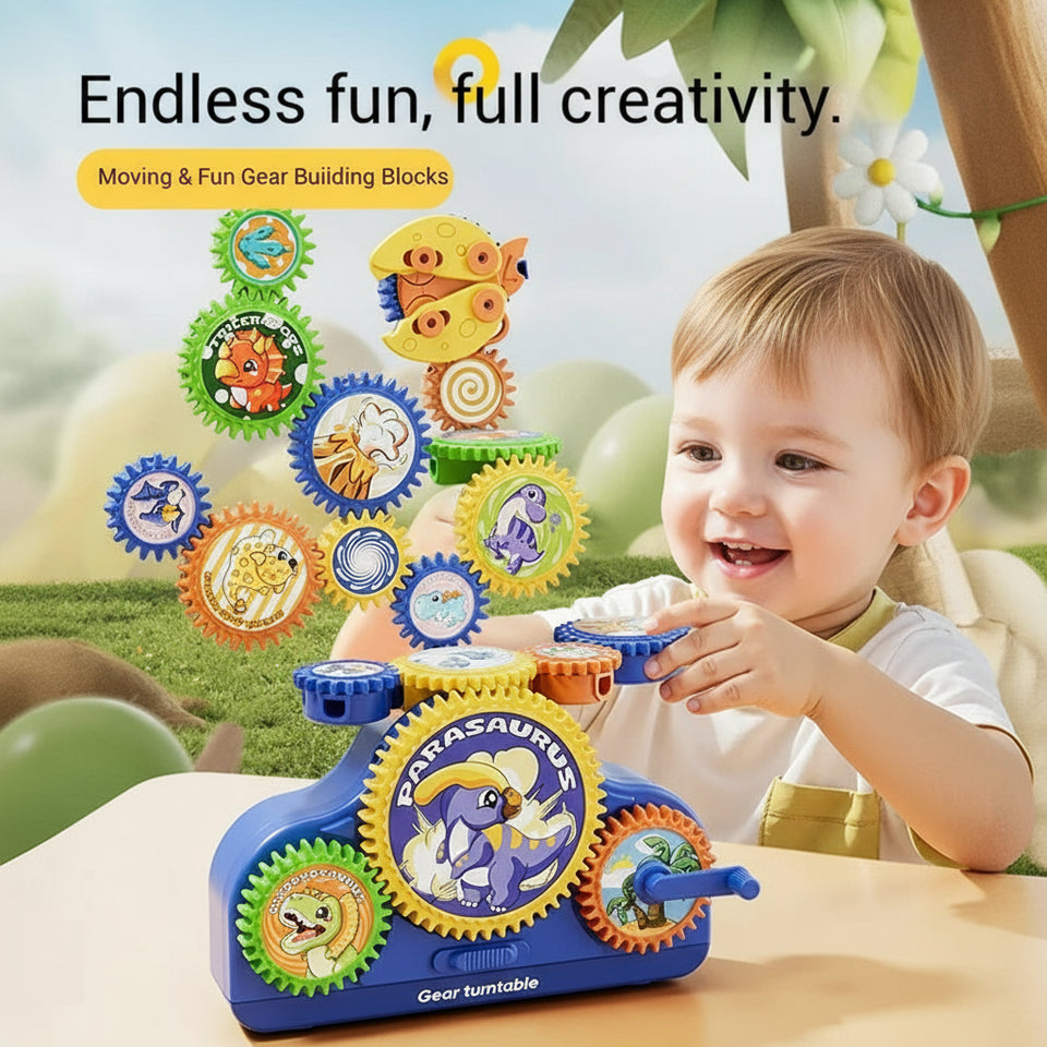 SmartGears – Educatief & Leuk – 3D Elektrisch Tandwielen Speelset