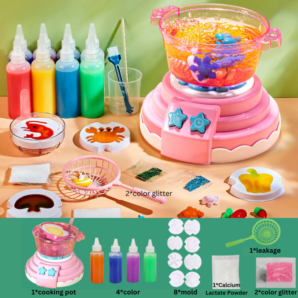 Hotpot Play™ - Creëer unieke 3D figuren - DIY-set