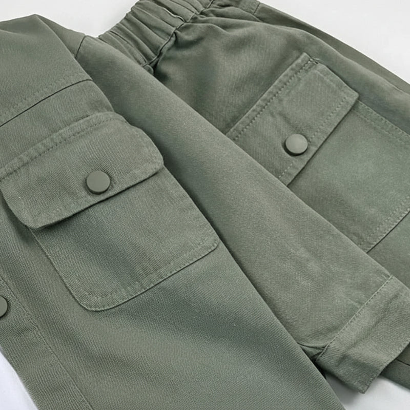 Boys Fashion – Trendy & Comfort – Cargo Set Jongens