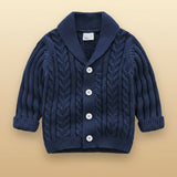 CozyCub – Comfortabel & Modieus – Gebreide Kinder Cardigan Sweater