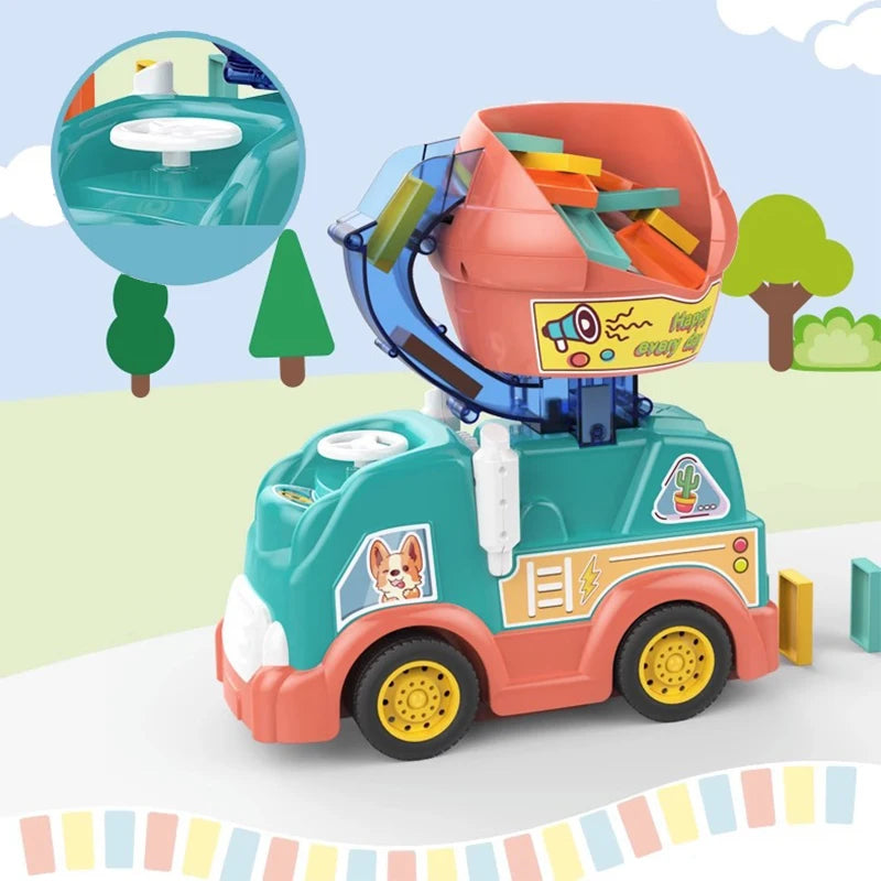 Domino Car™ - Creatieve Domino Pret - Domino Stenenleger
