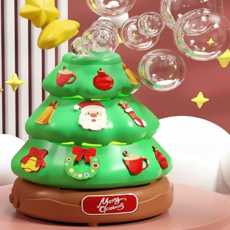 BubbleTree – Magisch & Speels – Kerstboom met Muziek en Bellenblaas