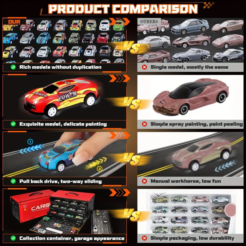 Speed Wheels™ - Supersnel & Stoer - 48 Race Auto's