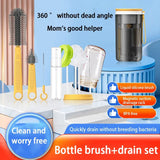 Bottle Cleaning Kit™ - Handig voor onderweg - Baby flessenborstel & reiniger