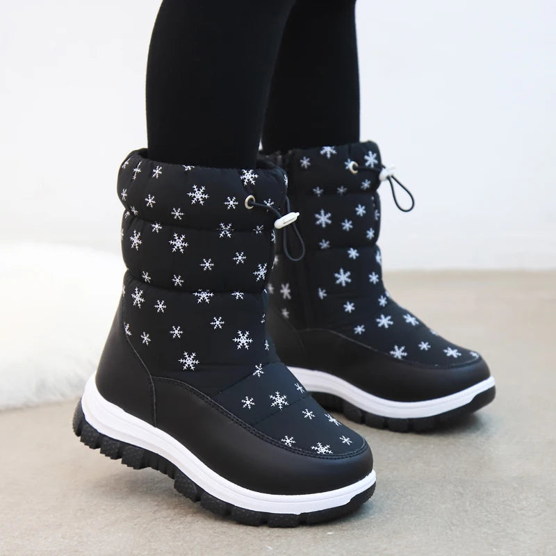 Mini Fashion™ - Warm & Waterdicht - Meiden Snowboots