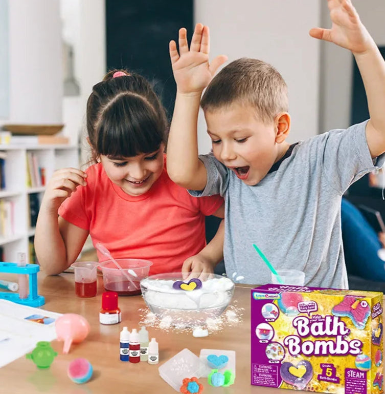 BathBombs – Kleurrijk & Leerzaam – DIY Badbruisballen Set