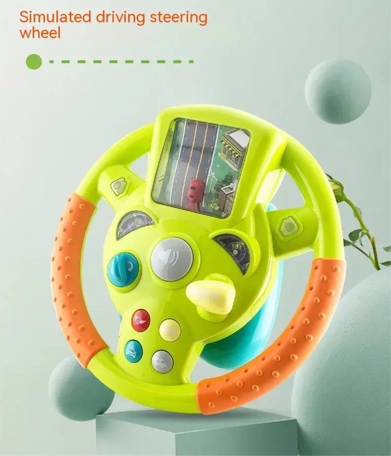 Toy Steering Wheel™ -  Mini-Stuurtjes, Maxi-Plezier - Speelgoed Stuurwiel