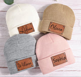 Mini Fashion™ - Eigen lettertype - Gepersonaliseerde Beanie Muts