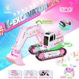 Pink Power Digger™ – Graaffeestje voor Meiden – RC Graafmachine