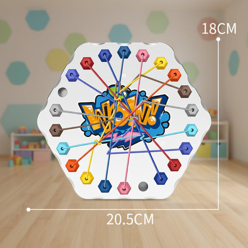 Color Rope Logic Game – Denken & Interactief – Bordspel
