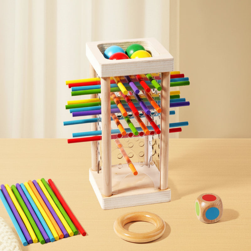 Wooden Stick Battle Game – Denken & Interactief – Strategie Bordspel